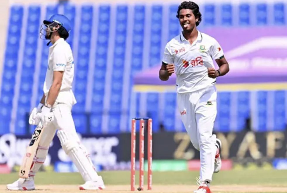 বাংলাদেশের এক নম্বর পেসার হাসান মাহমুদ